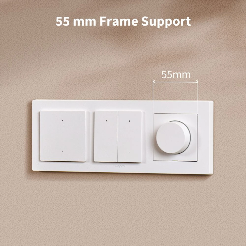 Miniatuur van Aqara draaloze draaiknop voor dimmers H2 EU - wit (KD-R01D-W)