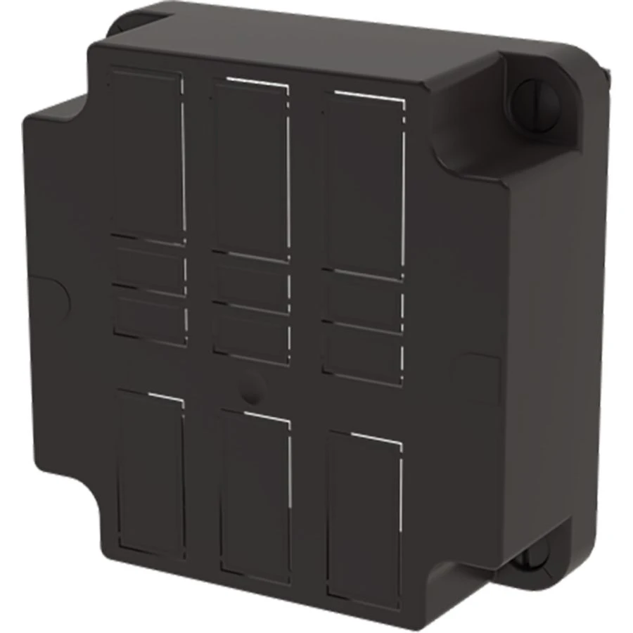 Miniatuur van ABB Installatiedozen en -kasten deksel met uitbreekpoorten t.b.v. GST18 connectoren voor kabeldoos 3640 IPX4 zwart (3640/G-MB S)