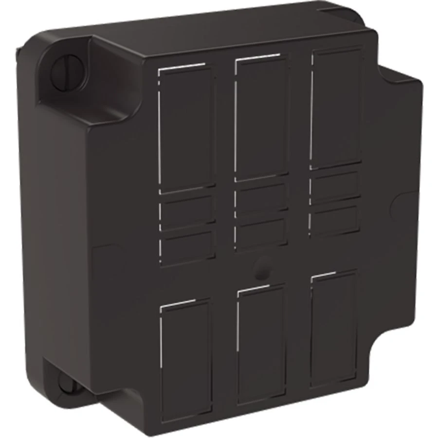 Miniatuur van ABB Installatiedozen en -kasten deksel met uitbreekpoorten t.b.v. GST18 connectoren voor kabeldoos 3640 IPX4 zwart (3640/G-MB S)