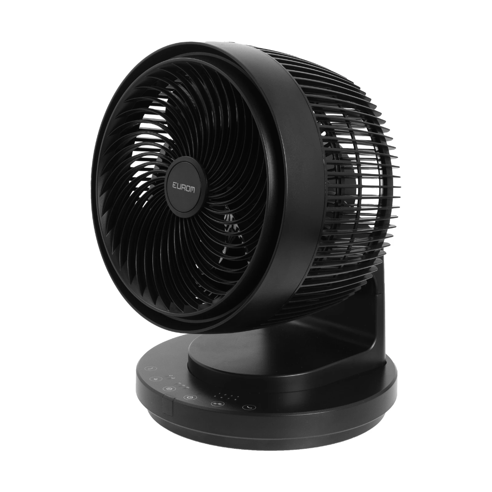 Miniatuur van Eurom tafelventilator 8 standen 26,5cm Vento 3D Silent Comfort - black (384918)
