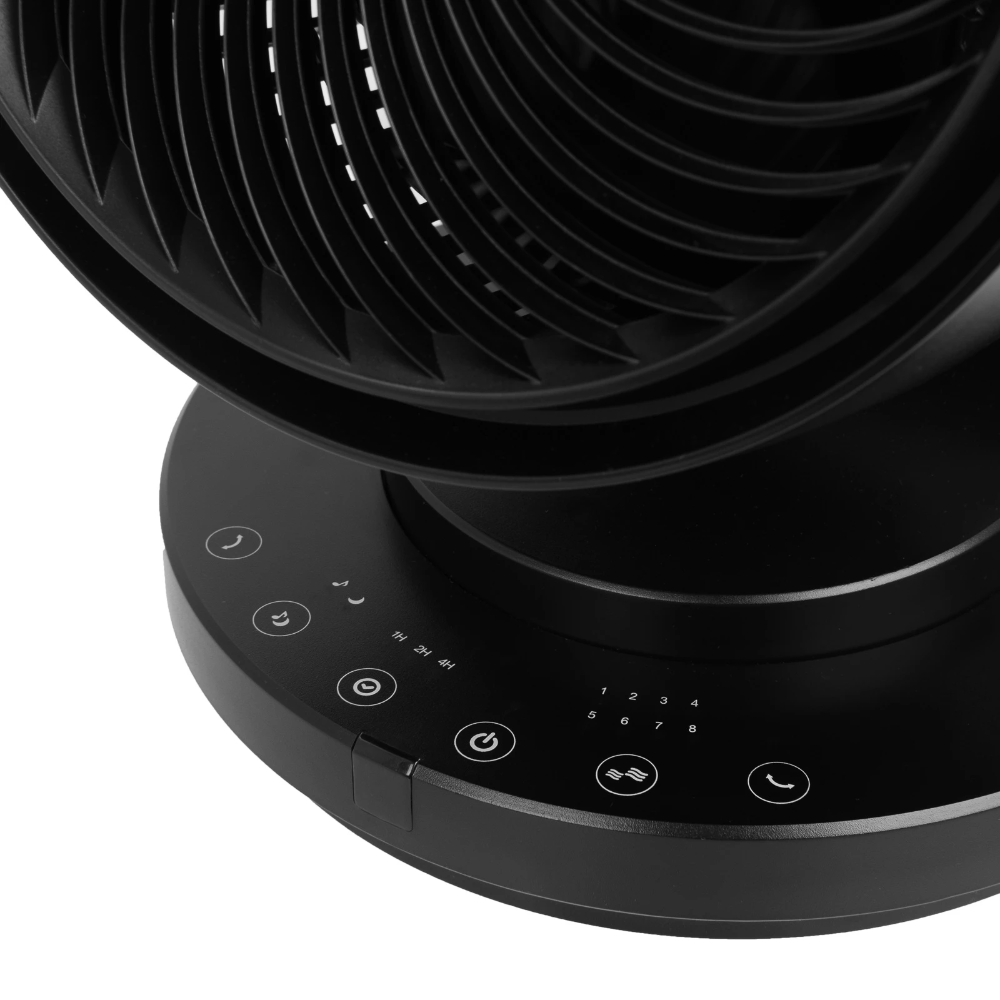 Miniatuur van Eurom tafelventilator 8 standen 26,5cm Vento 3D Silent Comfort - black (384918)