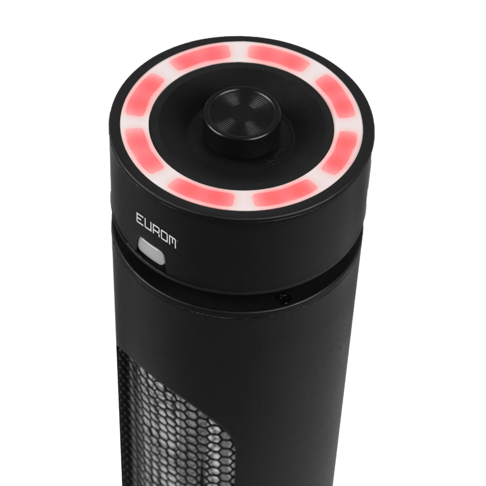 Miniatuur van Eurom elektrische staande terrasverwarming zwenkbaar 2000W Golden 2000 Shadow Tower (335538)
