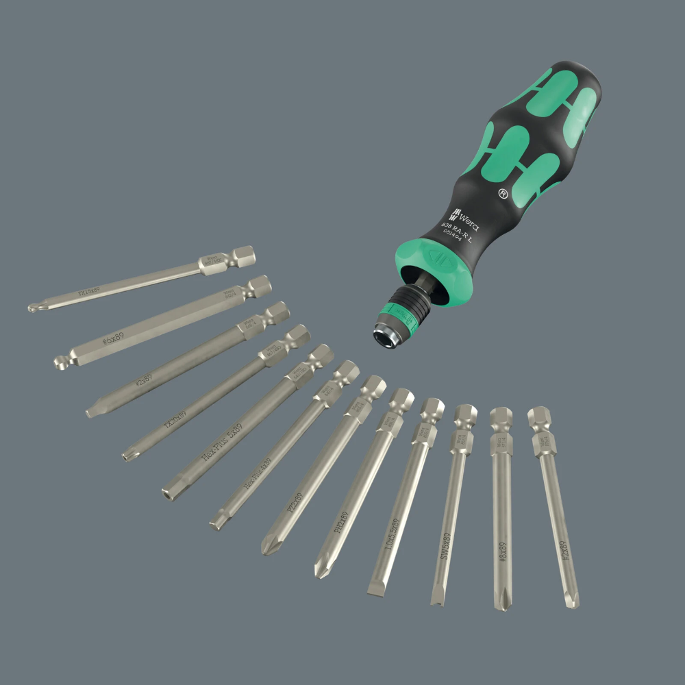 Miniatuur van Wera ratelschroevendraaier 838 RA-R L (05051494001)