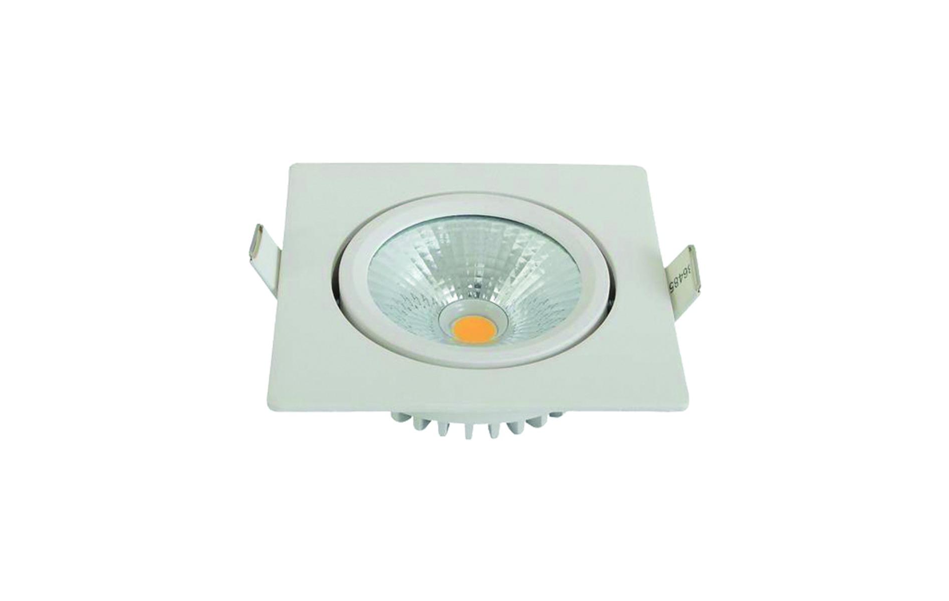 Miniatuur van EMhub waterdichte inbouwspot vierkant wit 5W 450lm 2700K incl DimDriver