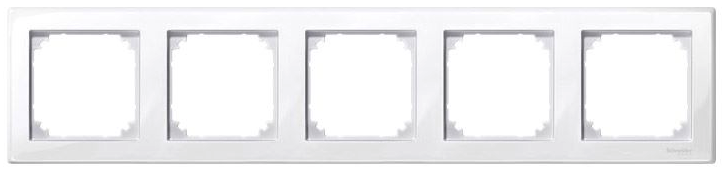 Miniatuur van Schneider Electric Merten Afdekraam 5-voudig kunststof M-smart (478525)