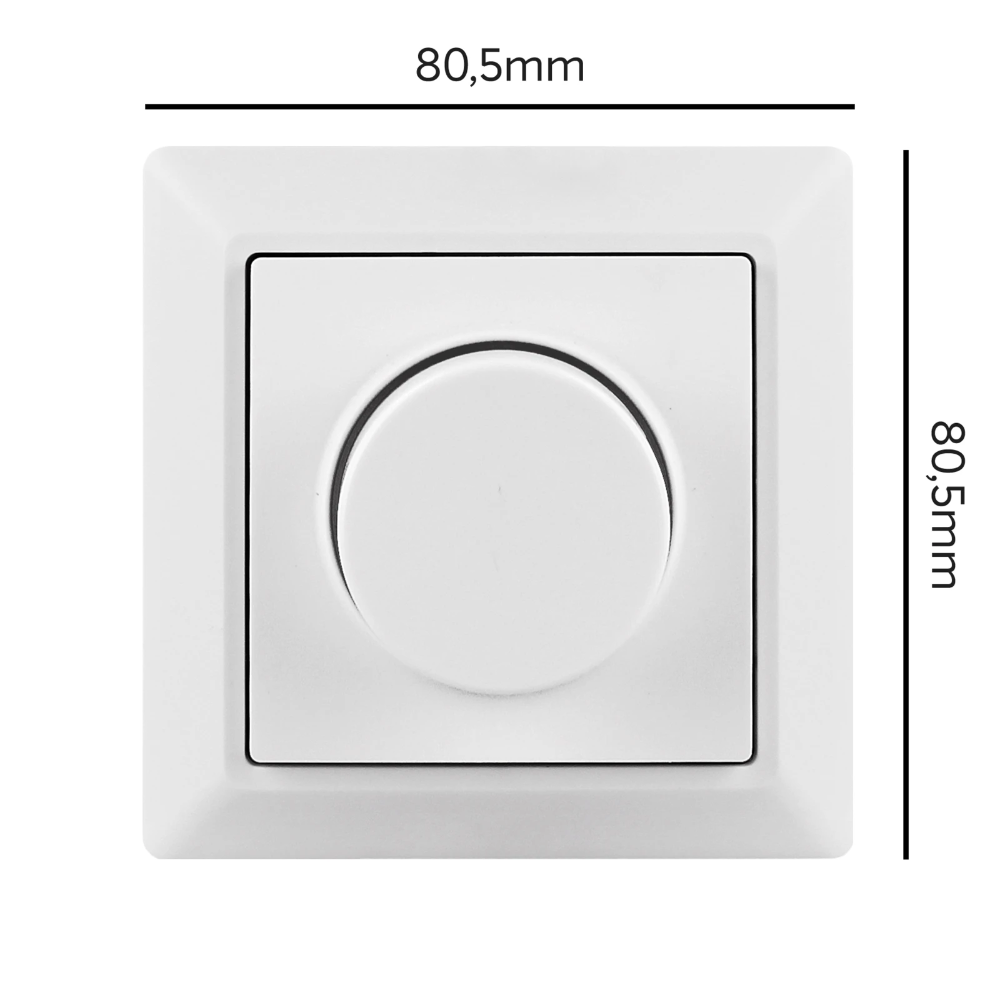 Yphix muurdimmer Zigbee draadloos - wit (50208692)