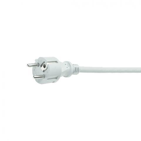 Miniatuur van HK / HAKA netsnoer met schuko stekker 3x2.5mm2 3 meter  wit (517400048)