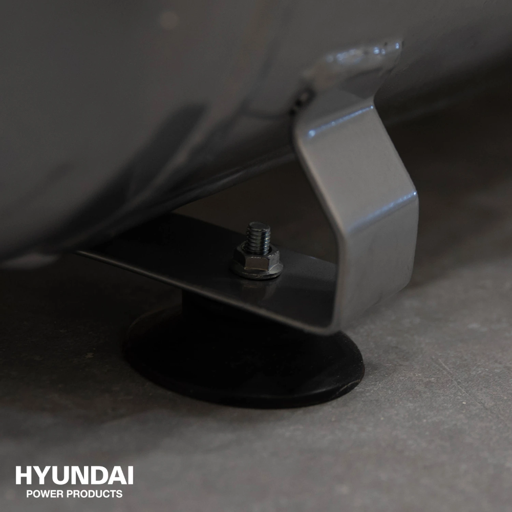 Miniatuur van Hyundai stille compressor 8L 80L/min 550W tot 8 bar 56dB(A) Super Silent (55758)