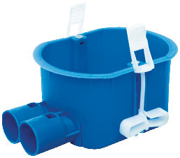 ABB Installatiedozen en -kasten hollewanddoos 50mm 2X16/19mm (HW150-F)