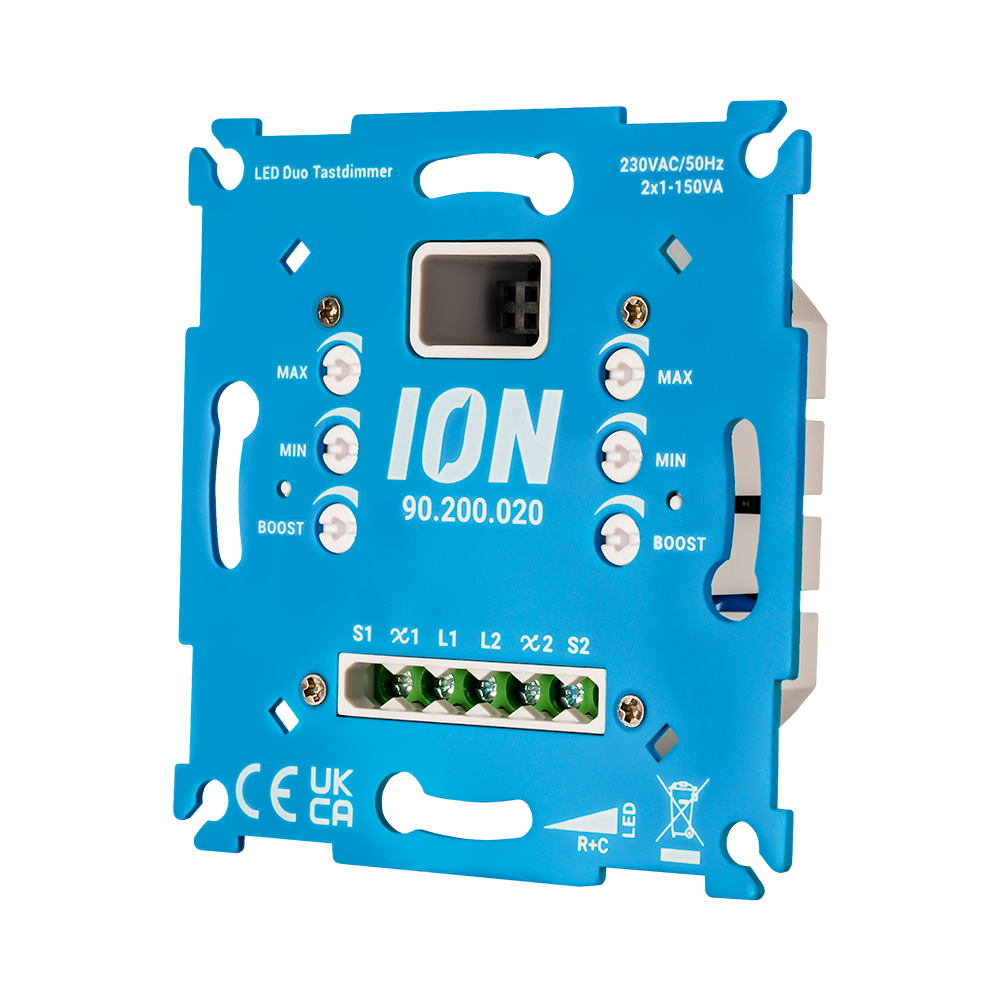 ION industries LED duo tastdimmer 2x0.3-200W (90.200.020)