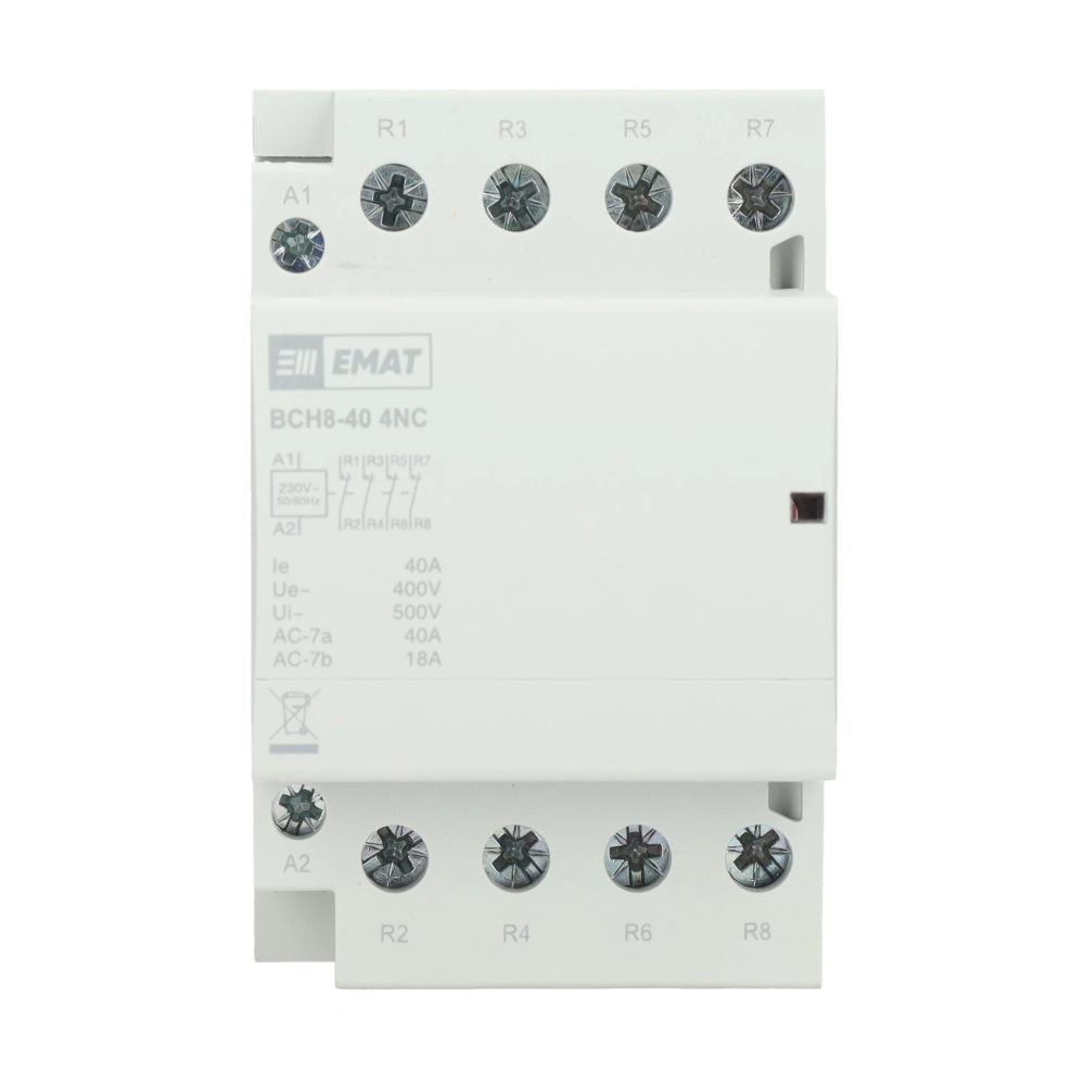 Miniatuur van EMAT magneetschakelaar 230/400V 40A 0 maak en 4 verbreek (85010009)