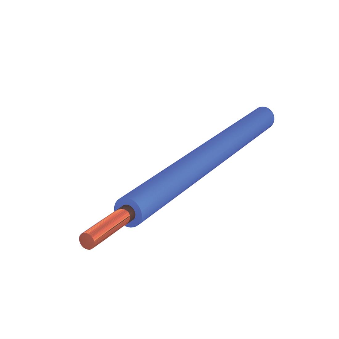 afbeelding van een VD-H07V-U (blauw)