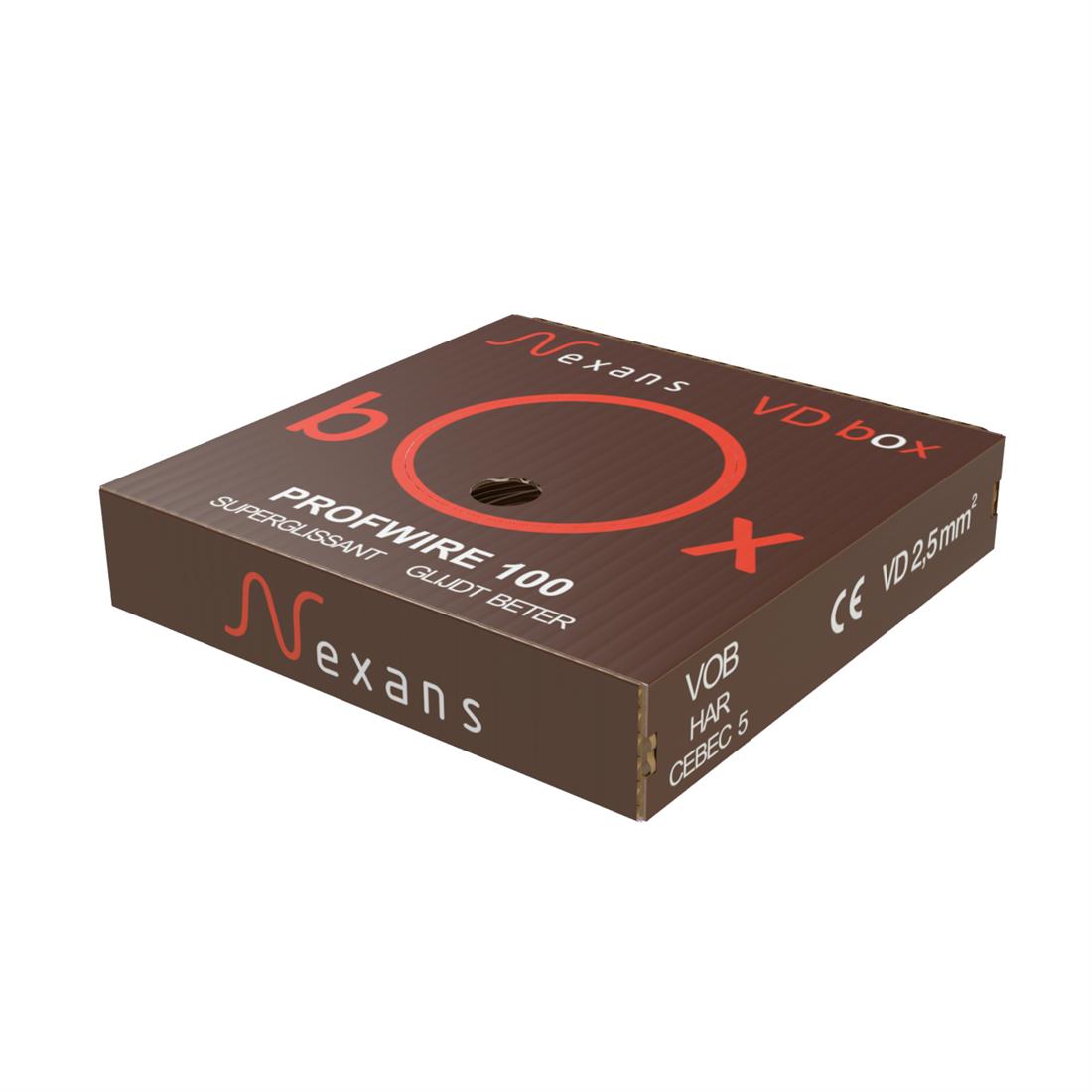 afbeelding van een VDbox (bruin)