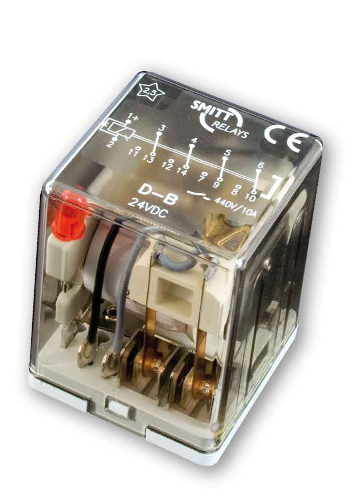 Miniatuur van Mors Smitt 330219857 NIE RELAIS D-B 220-230VAC 50HZ