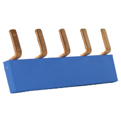 Miniatuur van EMAT doorverbinder 5-voudig blauw (85220030)