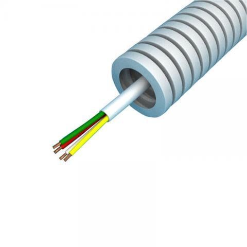 Miniatuur van Snelflex flexibele buis alarmkabel 4x0.22mm - 16mm rol 100 meter (SFA04)