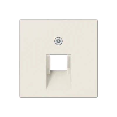 Miniatuur van JUNG AS500 afdekking voor UAE/IAE 1-voudig crèmewit