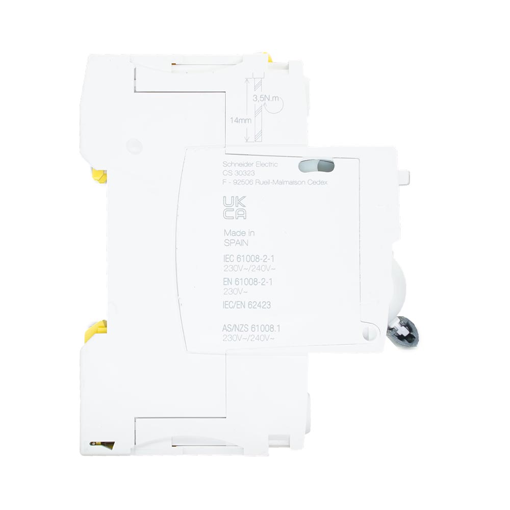 Miniatuur van Schneider Electric aardlekschakelaar 2P 16A 30mA type B (A9Z51216)
