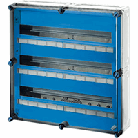 Miniatuur van Hensel MI-automatenkast 3-rijen 84 modules 600x600 mm (Mi 1884)