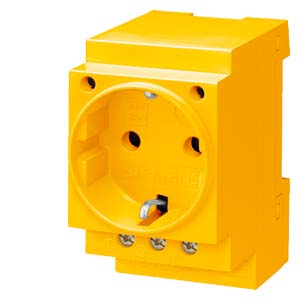 Miniatuur van Siemens AG 5TE6810 SIE INSTALLATION SOCKET VDE YE