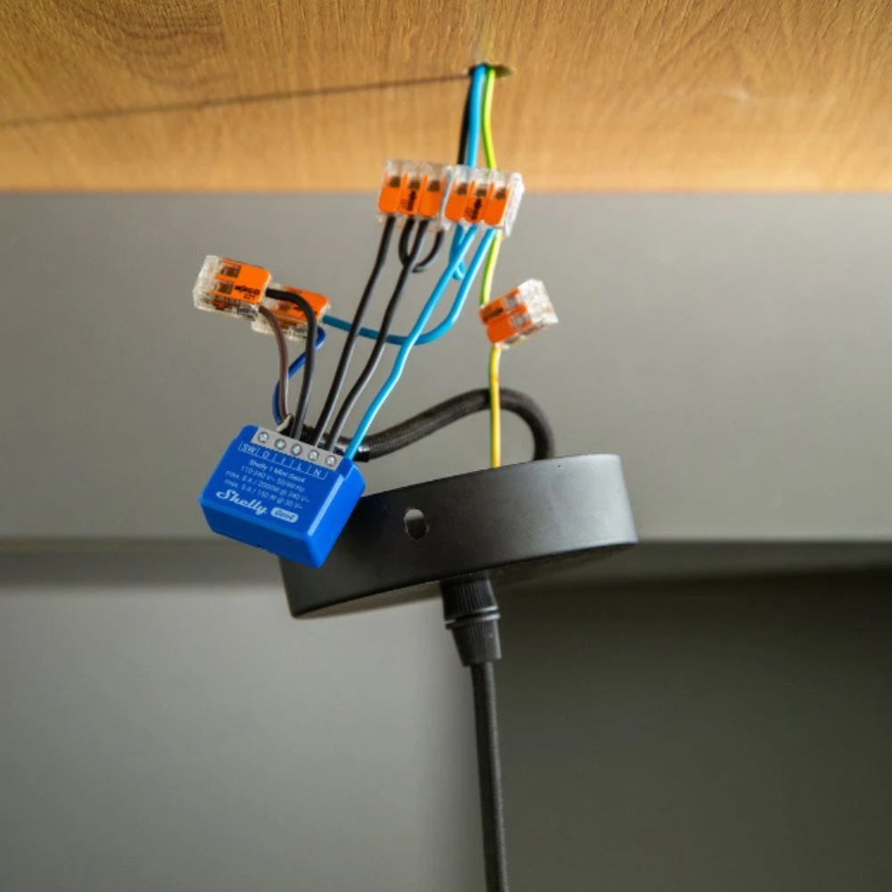 Miniatuur van Shelly 1 slimme schakelaar mini Gen4 met WiFI en Bluetooth (S4SW-001X8EU)