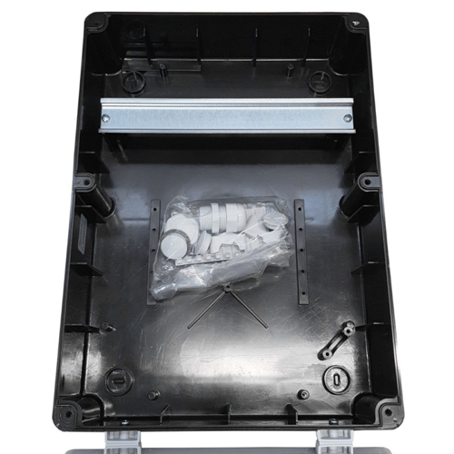 Miniatuur van EMAT ledige kunststof wandverdeler IP44 met 2x CEE 5P 32A en 4x schuko 16A (85016003)
