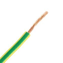 Helukabel montagedraad VDS 1mm2 (H05V-K) 70° groen/geel - per rol 100 meter (29114)