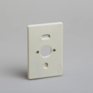 ATTEMA montagedeksel voor 2-voudig opbouwschakelmateriaal en combinaties creme