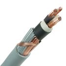 YMvK-as grondkabel 3X25 per meter