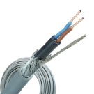 YMvK-as grondkabel 2x2.5 per rol 100 meter