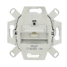 Rutenbeck universele wandcontactdoos inbouw basiselement UTP 1-voudig Cat5e en Cat6 (39040)