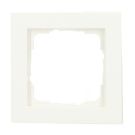 Gira E2 afdekraam 1-voudig - zuiver wit mat (021122)