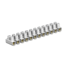 OBO kroonsteen 12-voudig 4mm - wit (72 CE WS/EKL 0 S)