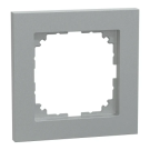 Merten M-Pure 1-voudig afdekraam - aluminium (MEG4010-3660)