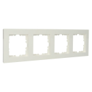 Kopp HK07 Pure - Afdekraam 4-voudig helder wit(407129005)