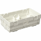 ABB Installatiedozen en -kasten Lasdoos 8 invoeren zonder deksel wit (3611 S)