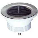 McAlpine wastafel afvoerplug PP met stop 1 1/4