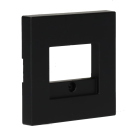 ION industries centraalplaat oplader USB A + USB C TAE - V1/J1 mat zwart (20.300.516)