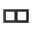 ION industries afdekraam 2-voudig - V1 mat zwart (80.300.020)