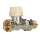Honeywell Home radiatorafsluiter recht 1/2''/15mm type SX met universeel voorinstelbaar binnenwerk (V2000DSX15)