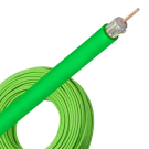 Bedea Telass100 coax kabel PE groen - per rol 100 meter (14290300)