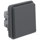 Hager W.1 stopcontact met randaarde IP55 (47063525)