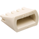 ABB HAF kunststof keg buisvergrendeling in sleuf per 200 stuks (7129550) (3570)