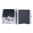 Kopp proAQA stopcontact tweevoudig randaarde met klapdeksel voorbedraad