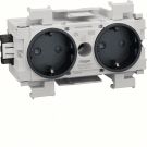 Hager GS20019011 HAG C-DS.2V.FRONT ZWART