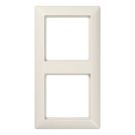 JUNG afdekraam 2 voudig - as500 crème wit (AS582)