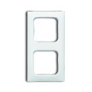 ABB Busch-Jaeger afdekraam 2-voudig wandgoot - R-alpin (2512-214K-102)