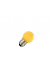 LED lamp 1W E27 geel