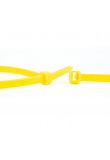 WKK tie wraps 2.5x100mm geel - per 100 stuks (11032471)