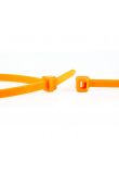 WKK tie wraps 2.5x100mm oranje - per 100 stuks (11032371)